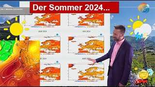 Neues vom Sommer und von NOAA Was macht der Trend für den Sommer 2024 Hitzesommer ohne Dürre [upl. by Florry]