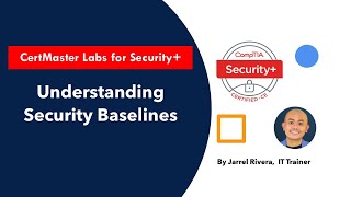 CompTIA Security labs  Understanding Security Baselines [upl. by Lull]