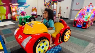 CHUCK E CHEESE FAMILY FUN Indoor games amp activities for kids chuckecheese indoorplayground [upl. by Hpeosj]