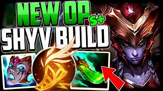 New Shyvana Build Turned Her Into 1 JUNGLER Best BuildRunes How to Play Shyvana amp Carry S14 [upl. by Akinit]