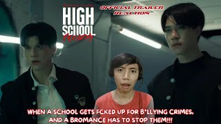 NEW GMMTV BROMANCE High School Frenemy มิตรภาพคราบศัตรู Official Trailer REACTION [upl. by Ani772]