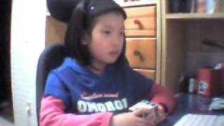 6 year old solves Rubiks cube blindfolded 83081 [upl. by Madoc692]