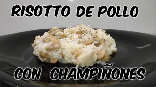 RISOTTO DE POLLO Y CHAMPIÑONESCOCINA CON PILAR [upl. by Lerraj]