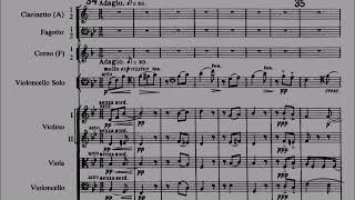 Edward Elgar  Cello Concerto in e Minor Op 85 With Score [upl. by Abbotsun848]