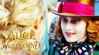 ALICE IM WUNDERLAND Hinter den Spiegeln  Der junge Hutmacher  Disney HD [upl. by Olrak]