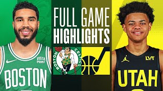 CELTICS at JAZZ  FULL GAME HIGHLIGHTS  March 12 2024 [upl. by Attehcnoc]