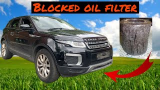 Full Service On My CHEAP Range Rover Evoque  Blocked Oil Filter  EP3 [upl. by Alin434]