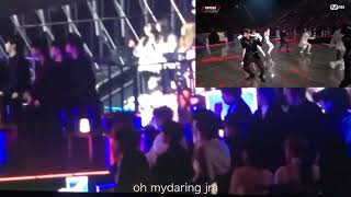 BTS Reaction to stray kid MAMA 2018 JAPAN [upl. by Lezirg]