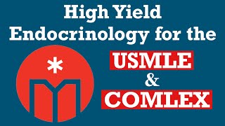 High Yield Endocrinology for the USMLE amp COMLEX [upl. by Schapira]