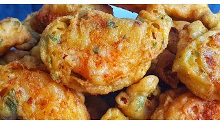 Crispy Prawn PakoraGarnelen Rezept [upl. by Lednar408]