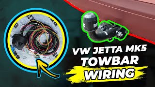 How To Wire A Towbar  VW GolfJetta Mk5 [upl. by Eunice389]