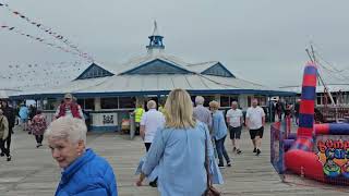 walking Llandudno pier found a garden furniture shop on pier [upl. by Yemirej]