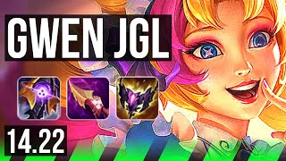 GWEN vs GRAGAS JGL  KR Master  1422 [upl. by Hatch198]