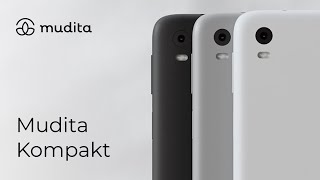 Mudita Kompakt The minimalist E Ink Phone [upl. by Vachill557]