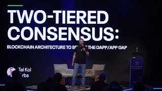 TwoTiered Consensus Blockchain Architecture to Bridge the DappApp Gap  EtherealTLV Presentation [upl. by Gillett]