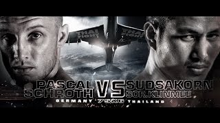 สุดสาคร THA VS PASCAL SCHROTH DEU THAI FIGHT AIRRACE1 2016 [upl. by Macey]