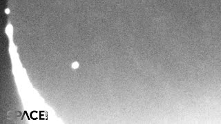 Space rock slams into moon Explosion seen from Japan [upl. by Nyrrat]