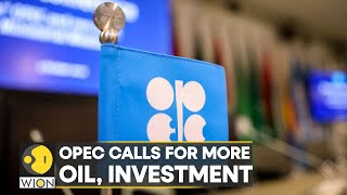 WION Business News  OPEC raises longterm oil demand view [upl. by Naitsabas206]