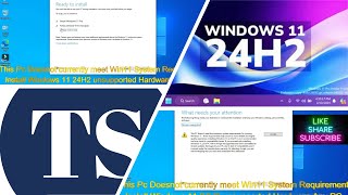 Windows11 24H2 Unsupported Hardware With Rufus Updated [upl. by Delcina]