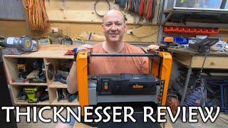 Thicknesser REVIEW  Triton TPT125 Benchtop Thicknesser [upl. by Pangaro]