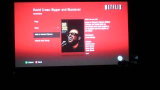 New netflix app on xbox 360 [upl. by Suidaht]