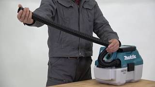 MAKITA DVC750L Cordless Portable Vacuum Cleaner [upl. by Yelyak857]