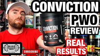 CONVICTION PRE WORKOUT REVIEW  CONTEH SPORTS  Honest amp Unbiased  How Hard Does This Truly Hit 🧪 [upl. by Noyerb]