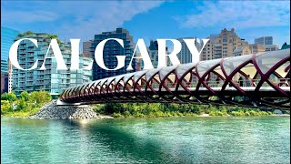 A day in Canada Calgary  from downtown to the lakes Ultimate travel guide by Shiva [upl. by Anitsyrhk654]