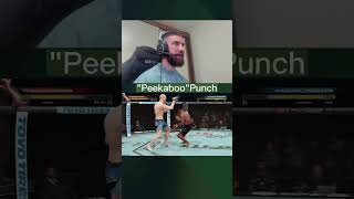 Mike Tyson quotPeekabooquot Punch KO ufc5 easportsufc gaming mma boxing miketyson [upl. by Tessler]