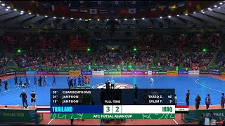 Thailand 32 Iraq Highlight  AFC Futsal Asian Cup 2024 [upl. by Toblat]