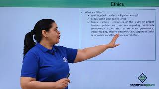 Class 11th – An Entrepreneur – Ethics  Entrepreneurship  Tutorials Point [upl. by Thorrlow826]