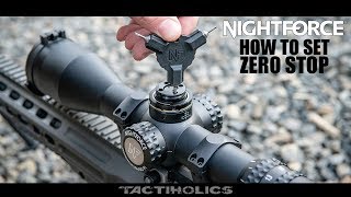 Nightforce Optics ATACR  Zero Stop  Tactiholics™ [upl. by Eceinert]