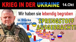 14OKTOBER Ukrainische Truppen JAGEN KOMPLETTEN WOHNBLOCK IN DIE LUFT MITSAMT DER RUSSEN DARIN [upl. by Macintosh]