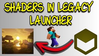 How to install shaders in Legacy Launcher Minecraft [upl. by Yorgo]