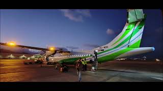 Binter Canarias flight NT170 from Tenerife North TFNGCXO to Gran Canaria LPAGCLP [upl. by Yajiv158]