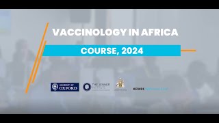 Vaccinology In Africa Course [upl. by Saihtam655]