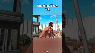 Killing an Abnormal Titan Attack on Titan VR [upl. by Reede428]