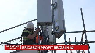 Ericsson Gaining Share in 5G as Profit Beats Estimates [upl. by Lyrahs]