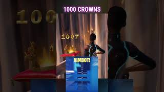 1000 Crown Wins  AIMBOT SETTINGS [upl. by Aivilo]