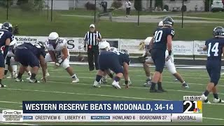 Great Clips OT Report Western Reserve vs McDonald [upl. by Reis]