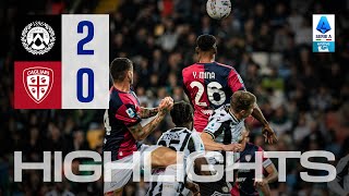 HIGHLIGHTS  UdineseCagliari 20  SERIE A ENILIVE [upl. by Toffey]