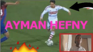 AYMAN HEFNY  ايمن حفني SKILLS amp GOALS REACTION [upl. by Nilyarg]