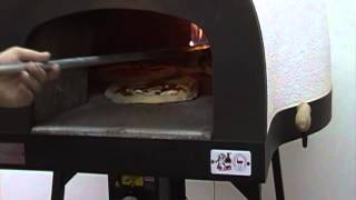 Italian pizza ovens gas Subito Cotto  Cooking 3 pizzas in the same time [upl. by Deonne239]