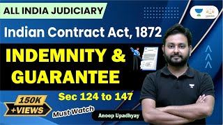 Indian contract Act 1872  Indemnity amp Guarantee sec 124147  Linking Laws  Anoop Upadhyay [upl. by Peednas]