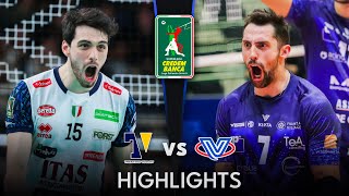 Trentino vs Monza  Highlights  Superlega Round 17 [upl. by Aicirtac]