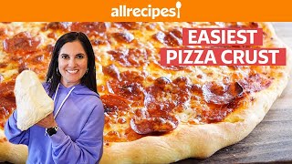 How to Make The Fastest amp Easiest Pizza Crust  Quick amp Easy KidFriendly Food  Allrecipes [upl. by Cogn]