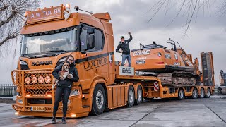 Graafmachines ophalen met de De Directrice van Esmeralda Tol 🤙🏻 [upl. by Anilegnave]