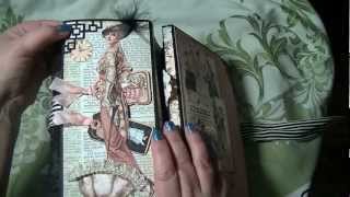 Graphic 45 A Ladies Diary Mini  finally lol [upl. by Rind]