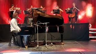 Benjamin Clementine  Copening live  St Michaels Fortress Šibenik August 15th 2023 Croatia [upl. by Fairley]