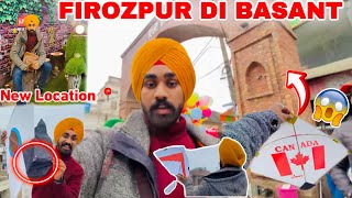 BASANT MELA😍at Firozpur  Basant 2022  Kite Flying On Basant Punchami  First Time Experience [upl. by Rawden]